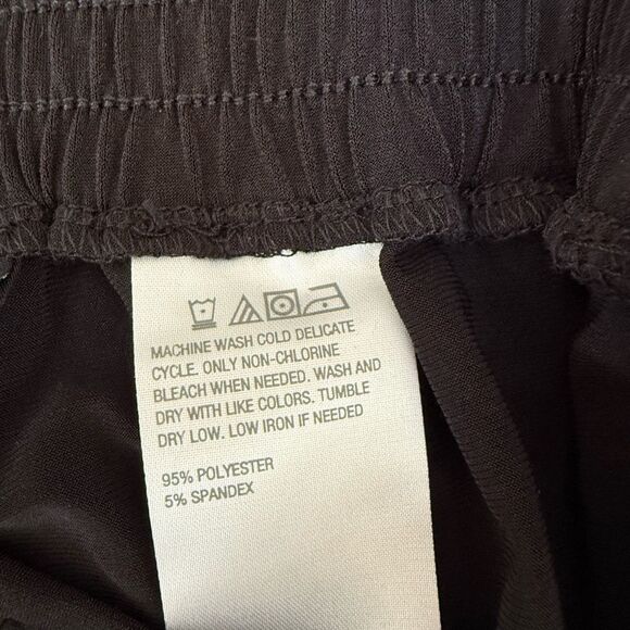 IMAN Global Chic Runway Jersey Pull-On Pant Black size ST NWOT - Picture 4 of 7
